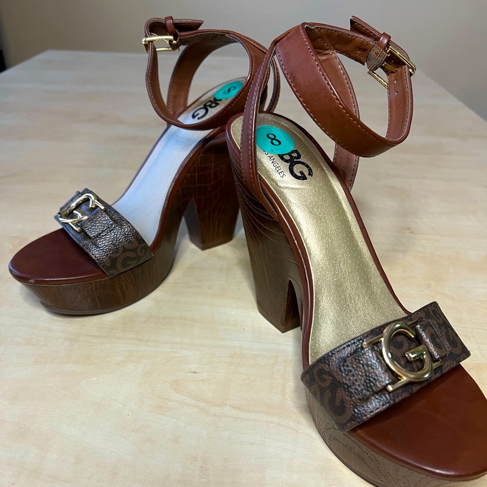 Brown heels